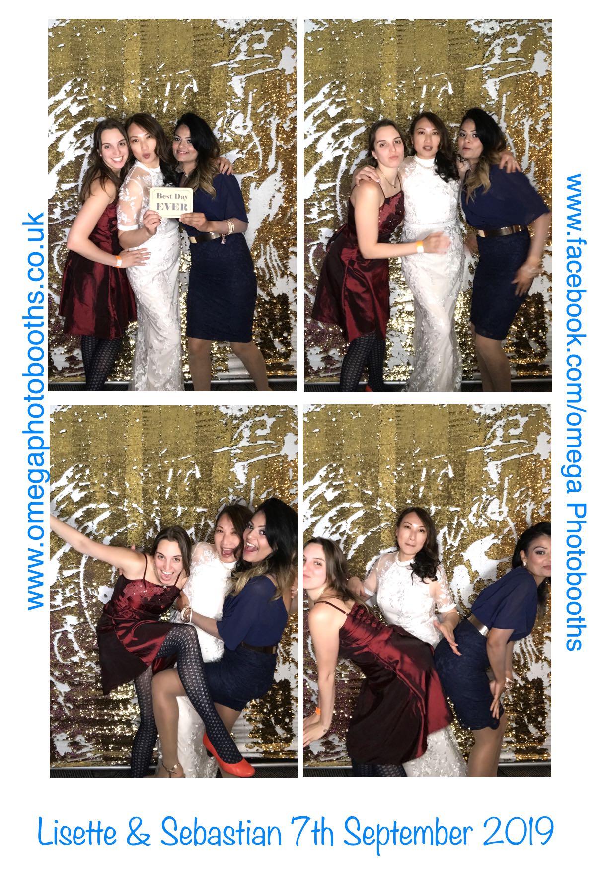 Lisette & Sebastian | View more photos from the event at gallery.omegaphotobooths.co.uk/u/Omega-Photobooths/Lisette-Sebastian